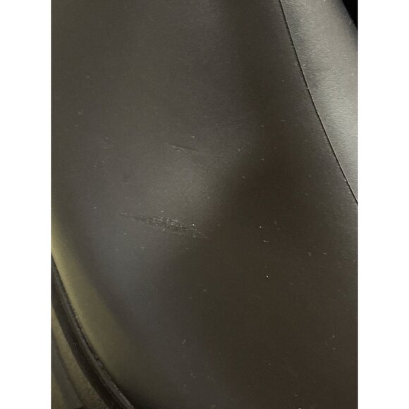 Jeffrey Campbell Women’s 10 Platform Chelsea Rain Boots Lug Sole Black - Picture 10 of 11